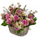 floral arrangement in a basket. Nicaragua